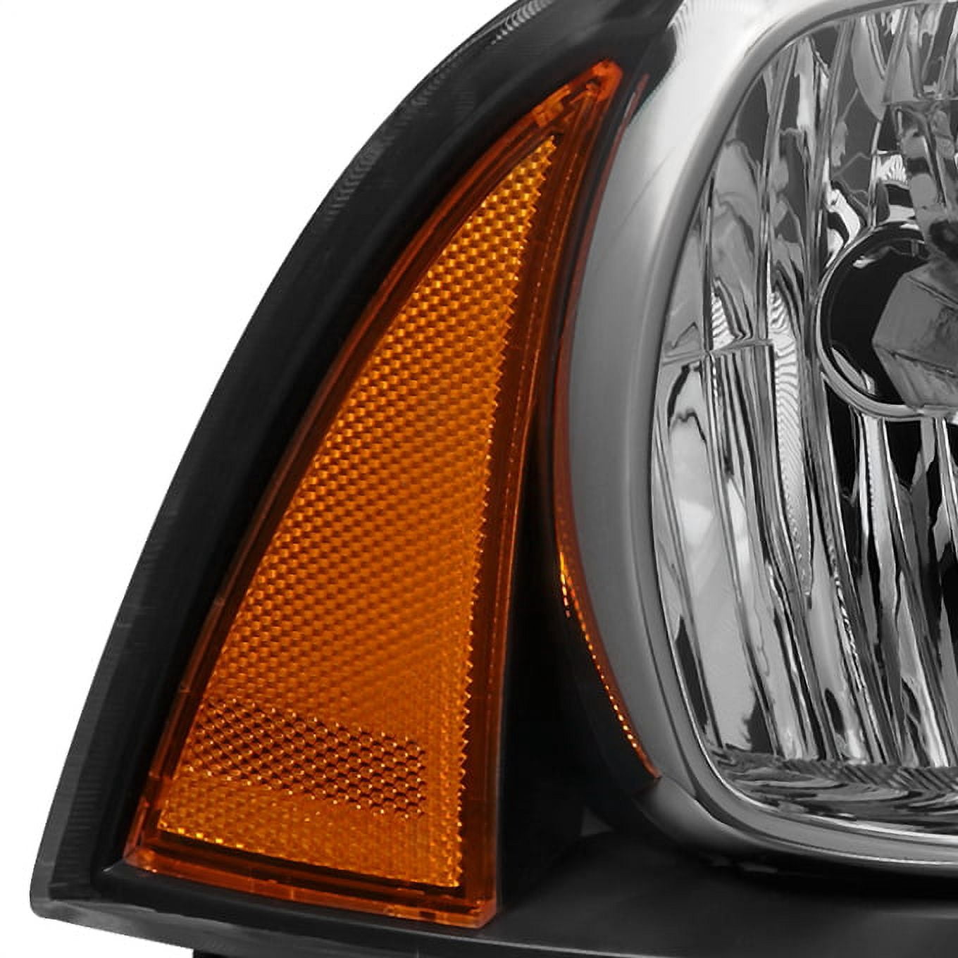 AKKON - For Black Bezel 11-14 Dodge Charger Headlights Front Lamps Direct Replacement Pair Left + Right