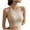 Beige, variant on Leesechin Women's Ribbed Tank Tops Padded Crop Casual Basic Sleeveless Tops with Built in Bra Square Neck