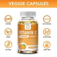 thumbnail image 2 of Cápsulas de vitamina C de 1500mg, pastillas para la salud y la belleza, blanqueamiento, protección de la piel, apoyo inmunológico, suplemento de dieta diaria Vc, 2 of 3