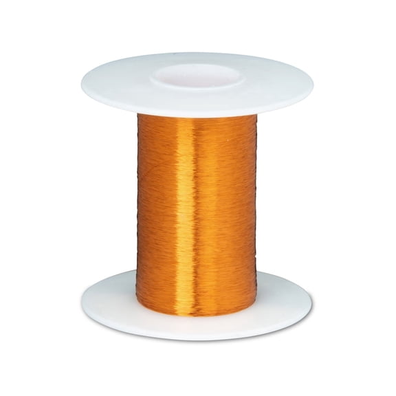 Remington Industries 43 AWG Heavy Formvar Magnet Wire, Guitar Pickup Wire, 4 oz