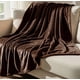 thumbnail image 1 of Frazadas King Size Cobertor Cobija Suave Cómoda 200*180cm Liso Modelo Cafe, 1 of 4