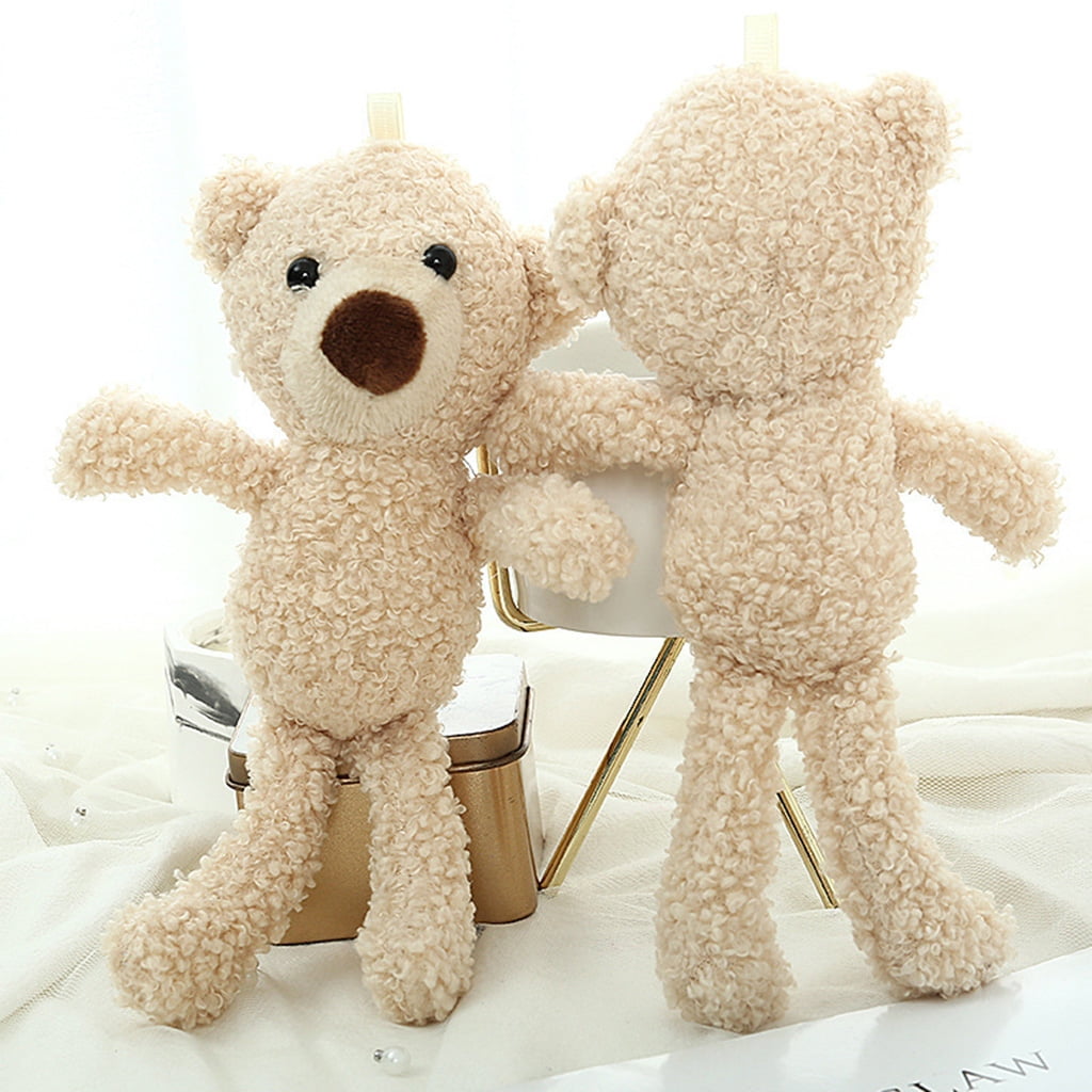 BINYOU 20cm Mini Bear Pendant Stuffed Animals Party Gift Plush