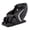 Black & Silver, variant on Osaki Os-Pro Admiral AS Full Body Massage Chair w/ LED Light Control, Zero Gravity, Black/Silver