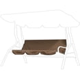thumbnail image 1 of Funda para cojín de columpio de patio, impermeable, toldo para silla de columpio al aire libre, cubierta de asiento de hamaca, reemplazo para columpio de 3 plazas, 59.1 x 19.7 x 3.9 pulgadas, 1 of 9