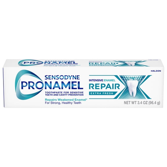 Sensodyne Pronamel Intensive Enamel Repair Sensitive Toothpaste, Extra Fresh, 3.4 Oz, for Adults