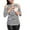 Black, variant on ShomPort Breastfeeding Clothes Long Sleeve Striped Breastfeeding Shirts Double Layer Nursing Shirts