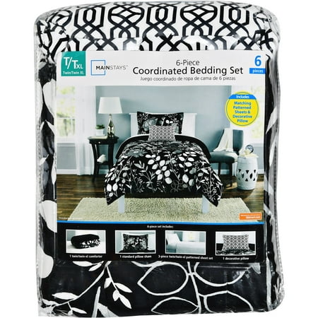 Mainstays Kamala Bed in a Bag Coordinating Bedding Set