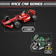 F1 Cars Building Sets for Adults, Technical Formula 1 Model Car Kits, Cool 1:8 Scale Race Car Model Display for Home or Office Decor, Collectible Gifts for F1 Fans (928 PCS,Static