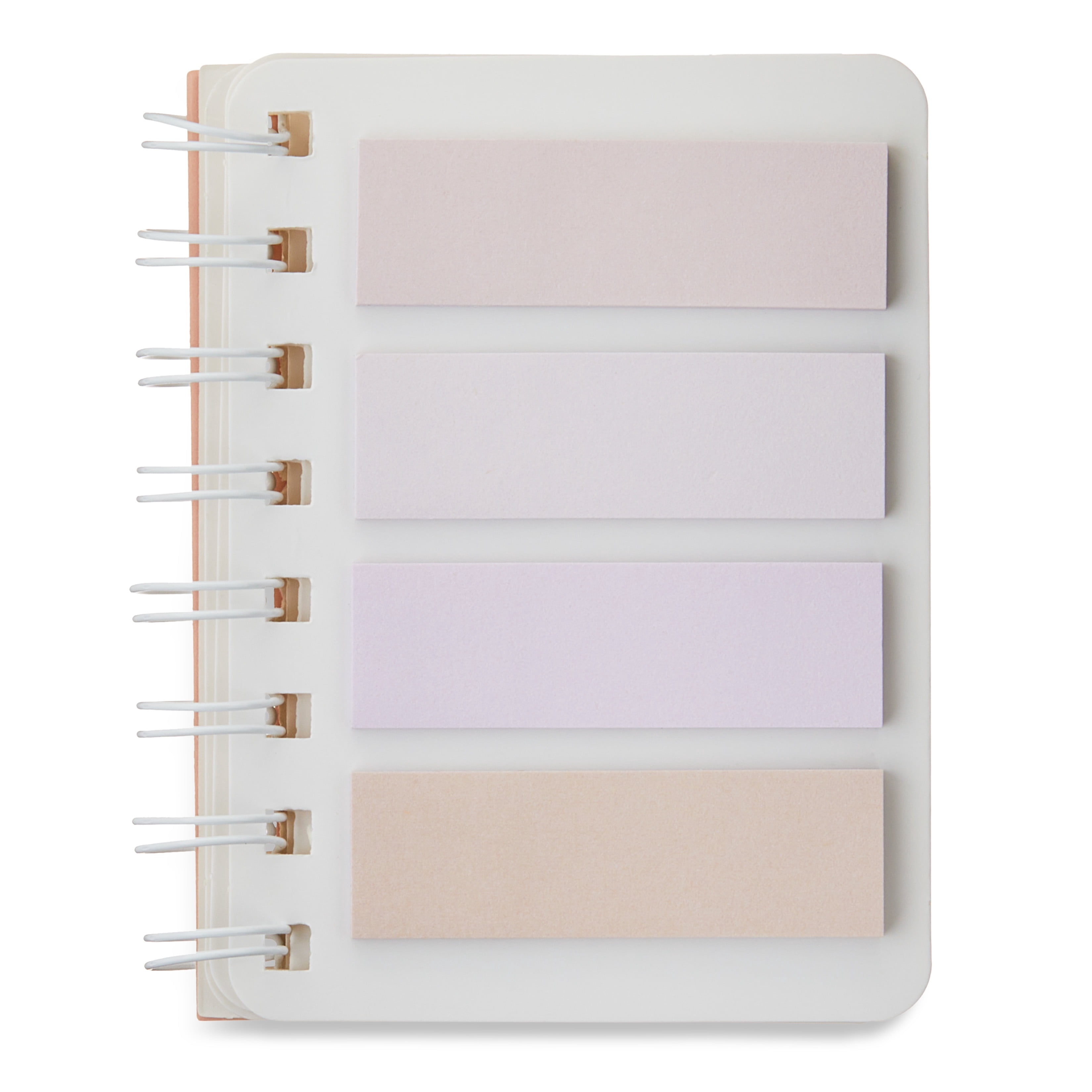 (3 pack) PG Spiral Fashion Sticky Notes, 160 Sheets, Pink