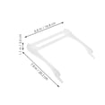 thumbnail image 2 of BESTYASH 2Pcs White Grip Cutting Mat Support Tray Holder Rack for Cutting Machine Supplies At Home, 2 of 8