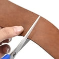 thumbnail image 4 of Leather Straps for Crafts, 1 Pack 1-1/2" Wide Grain Leather Strips(Brown), 4 of 6