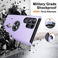 thumbnail image 2 of 360 Rotating Ring Grip Hybrid Case for Samsung Galaxy S25 Ultra - Purple, 2 of 5