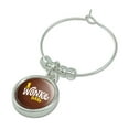 thumbnail image 2 of Willy Wonka and the Chocolate Factory Wonka Bar Logo Wine Glass Charm Drink Marker, 2 of 5