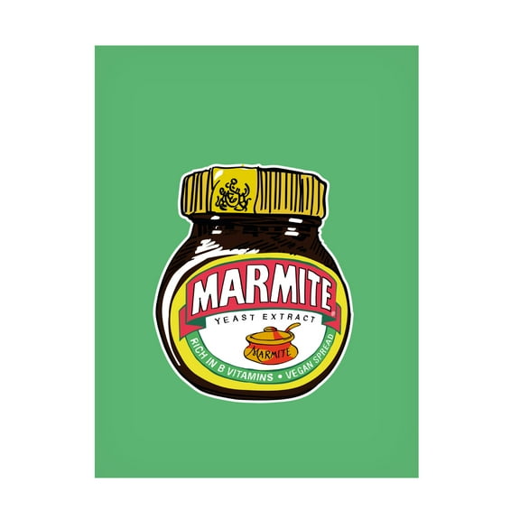 Trademark Fine Art Jon Downer Marmite Standard Wall Art Canvas Wall Art
