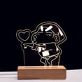 thumbnail image 1 of Lámpara nocturna Crayon Shin Chans Anime Decor 3D Illusion, 1 of 1