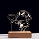thumbnail image 1 of Lámpara nocturna Crayon Shin Chans Anime Decor 3D Illusion, 1 of 1