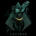 thumbnail image 2 of Junior's Aquaman King Swimming Shape Graphic T-Shirt, 2 of 4