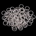 thumbnail image 2 of 100 Piezas de Aleación de Sujetador Correa Ajustador Deslizador O Lencería Manualidades de Costura de Bricolaje Plata 12mm Macarena Bra Strap Ajustador, 2 of 8