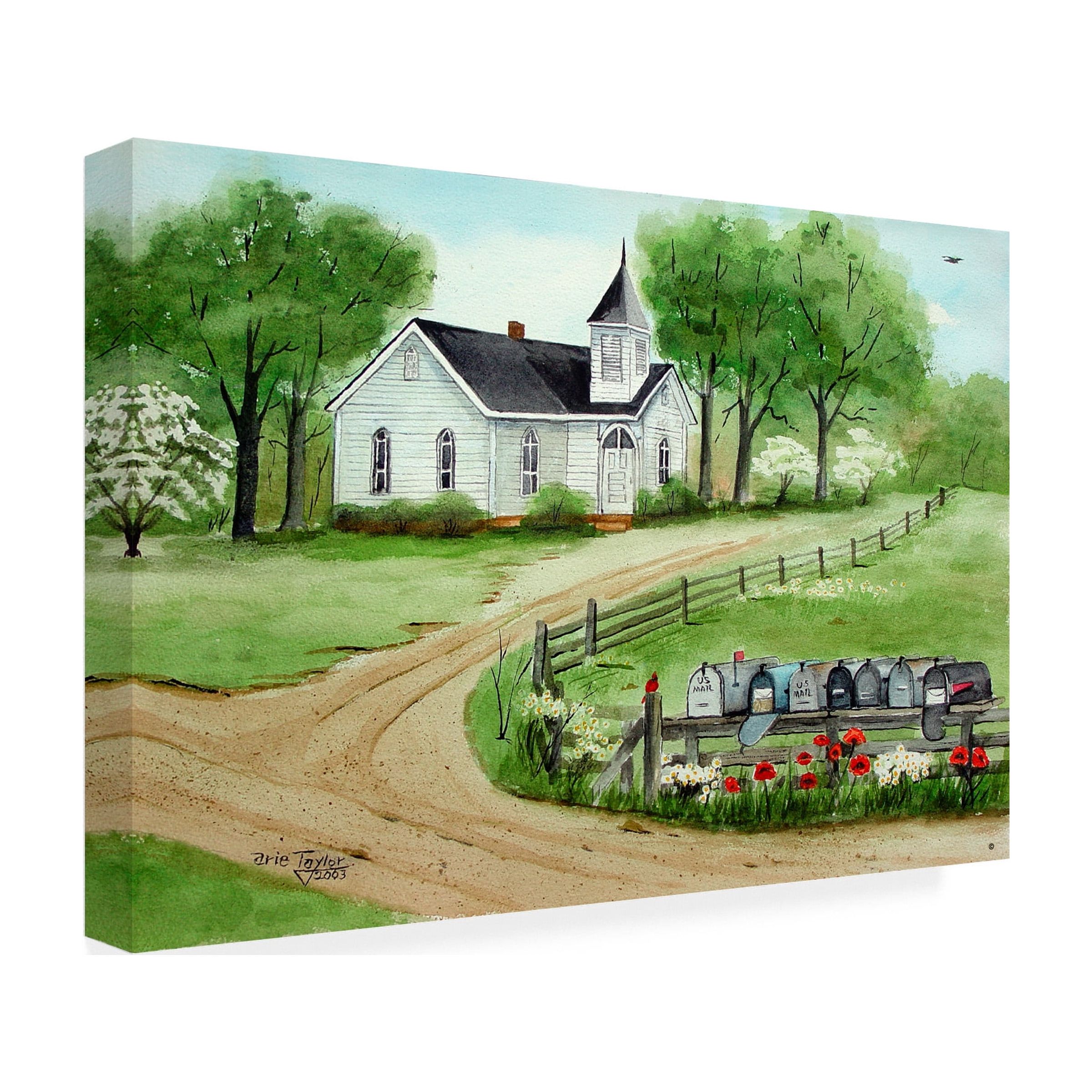 Trademark Fine Art 'Plateau Methodist 2' Canvas Art by Arie Reinhardt Taylor