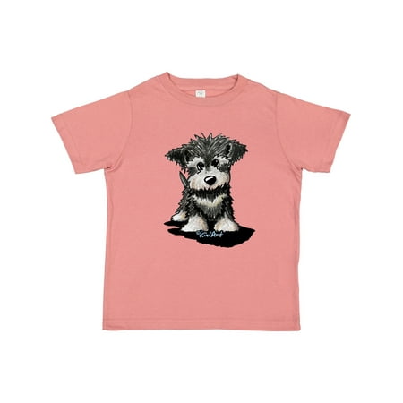 

Inktastic Schnauzer Pup Gift Toddler Boy or Toddler Girl T-Shirt
