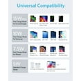 thumbnail image 4 of Anker PowerWave II 15W Wireless Charging Pad with Power Adapter Included, 4 of 6