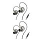 thumbnail image 2 of Seitruly Auriculares con cable Auriculares dinámicos de 3,5 mm Auriculares para correr Teléfono inteligente Auriculares manos libres Oficina Conducción Gris con micrófono 2piezas, 2 of 5