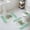Green, variant on Eucalyptus Green Bath Mat 3 Piece Bathroom Rug Set, Stripes Bottle Flower Cactus Plant Non Slip Bath Rug Contour Mat and Toilet Lid Cover, Absorbent Shower Mats Soft Bath Rugs and Mats Sets