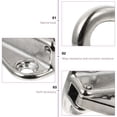 thumbnail image 3 of KONTONTY 4Pcs Stainless Steel Yacht Hooks Silver for Marina Parking, 3 of 8