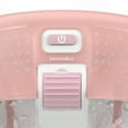 thumbnail image 4 of Homedics Bubble Bliss Deluxe Foot Spa - Pink, 4 of 5