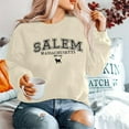 thumbnail image 3 of MOUSYA Halloween Sweatshirts for Women Salem Massachusetts Shirt Fall Oversized Crew Neck Sweatshirt Pullover, 3 of 7