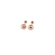 thumbnail image 1 of Arete Broquel De Bola 5mm Casa del Anillo Oro Solido Rosa 14k, 1 of 4