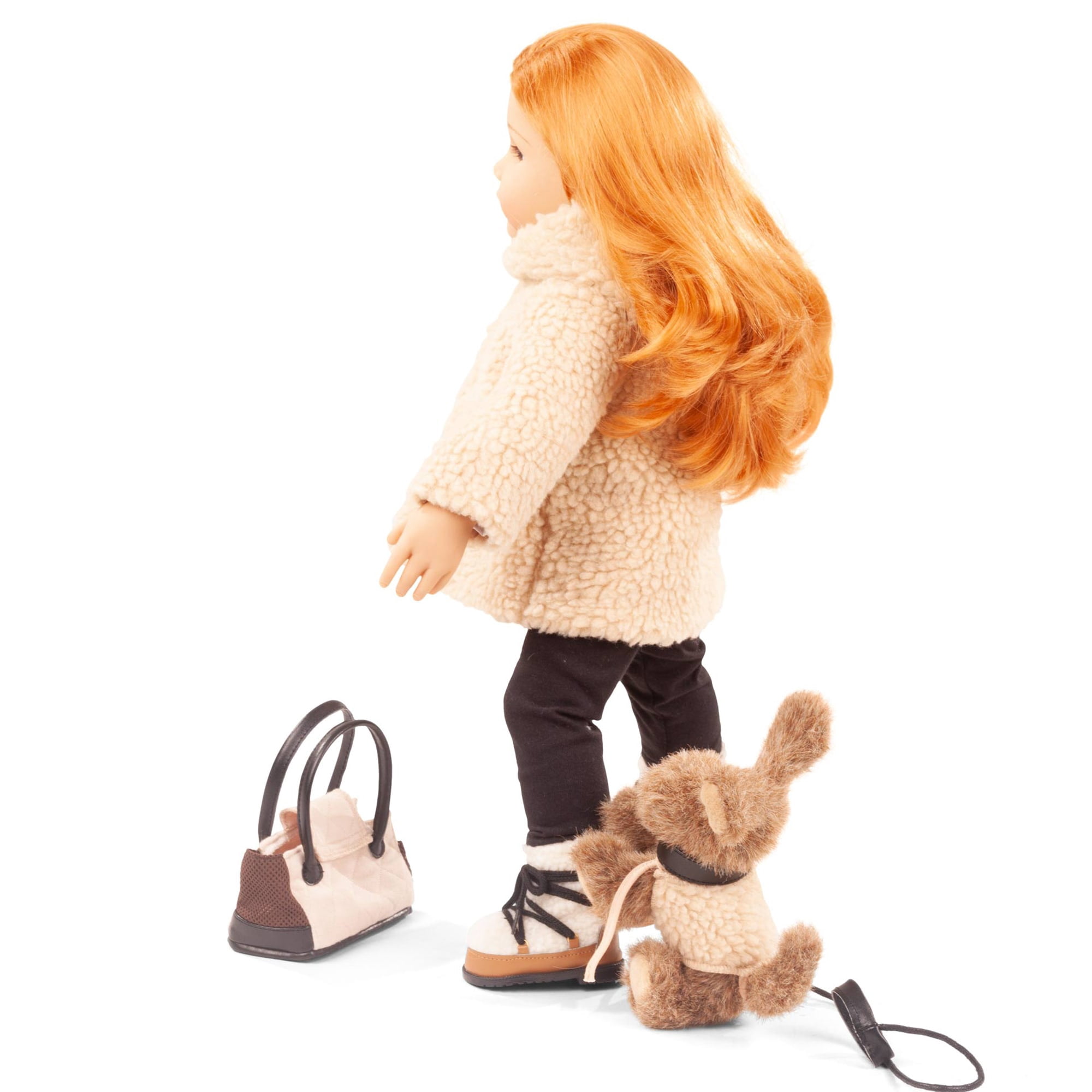 19.5" Hannah Loves Her Puppy Dog Standing Doll