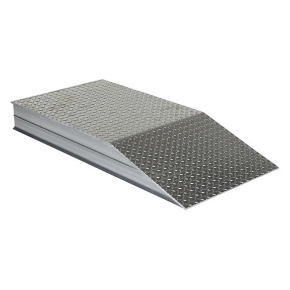 Heavy Duty Aluminium Wheel Riser, 24 x 6 x 48 in.