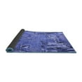 thumbnail image 2 of Ahgly Company Indoor Rectangle Abstract Blue Modern Area Rugs, 8' x 10', 2 of 4