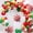 Green, variant on TYMZDYN Christmas Balloons Garland Arch Kit - Red Green Gold Confetti Balloons with Candy Mylar Balloons for Christmas Holiday Candy Theme Baby Shower Birthday Xmas Party Decorations, 101 Pack