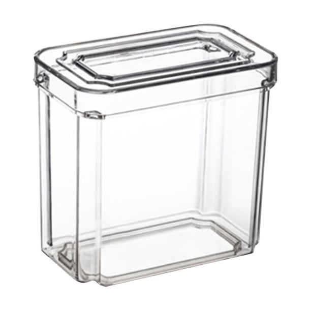 Caja para el frigorífico con tapa, caja transparente para conservación de productos frescos, refrigerador de calidad alimentaria, caja especial para clasificación de frutas y verduras para cocina