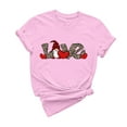 thumbnail image 2 of LSLJS T-shirt Décontracté à Manches Courtes et Col Rond pour Femmes avec Imprimé Arbre de Noël, 2 of 5