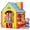 Blue, variant on COCLUB Playhouse Indoor EVA Foam with Kitchen Playset Playroom Toys, Indoor Playground for Boys and Girls, Red, Blue