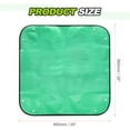 thumbnail image 2 of 3Pcs Repotting Mat 26" x 26" PE Cloth Waterproof Plant Repotting Mat Foldable Portable Gardening Potting Tray with Plastic Buckle for Indoor Plant Change Soil Watering, Green, 2 of 5