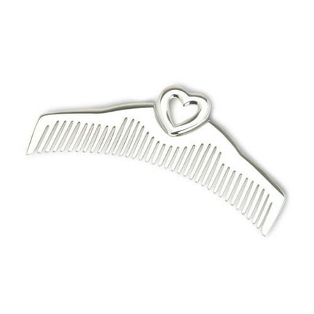 Krysaliis Heart Sterling Silver Baby Comb