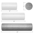 thumbnail image 6 of Philosophy Gym 24" High-Density Foam Roller for Exercise, Recovery - Gray, 6 of 7