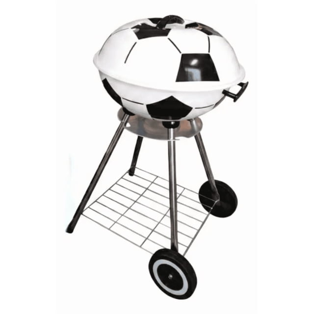 Asador Móvil De Carbón Alpine Cuisine 46 Cm Diseño Balón