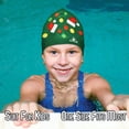 thumbnail image 3 of Water Gear Swim Cap SANTA HAT ORNAMENT, 3 of 7