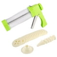 thumbnail image 1 of Trousse de Presse à Biscuits avec Disques à Gabarit et Buses pour la Cuisson à la Maison, Vert, 1 of 8