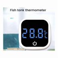 thumbnail image 2 of 0-60℃ Aquarium Self-Adhesive Thermometer LCD Digital Fish Tank Mini Thermometers Screen Monitor Terrarium Temperature, 2 of 7
