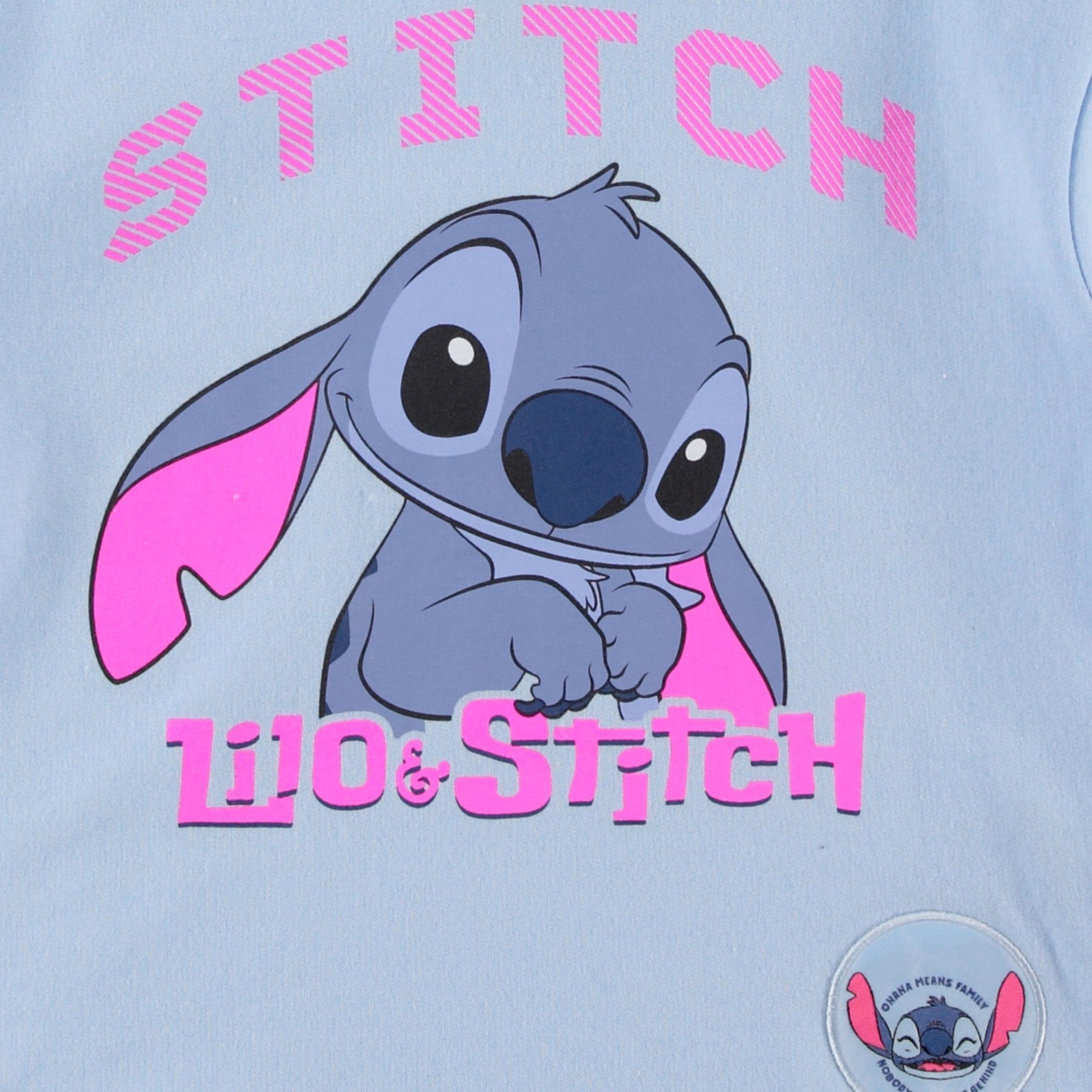 Disney Girls Lilo & Stitch Clothing Set - Stitch Sweatshirt Hoodie and Jogger - 2-Piece Outfit Set - Sizes 4-22