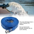 thumbnail image 3 of Pump Discharge Hose, Easy Installation PVC Blue Lay Flat Hose High Pressure  for Garden, 3 of 8