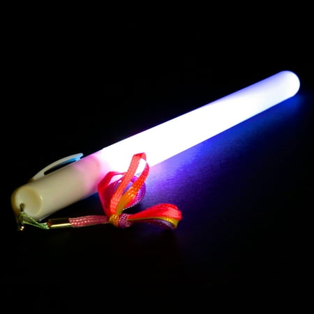 LED Glow Light Stick - 6 Mode Rave Light Show Multicolor Flashing Baton