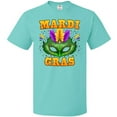 thumbnail image 3 of Inktastic Mardi Gras with Green Masquerade Mask T-Shirt, 3 of 5