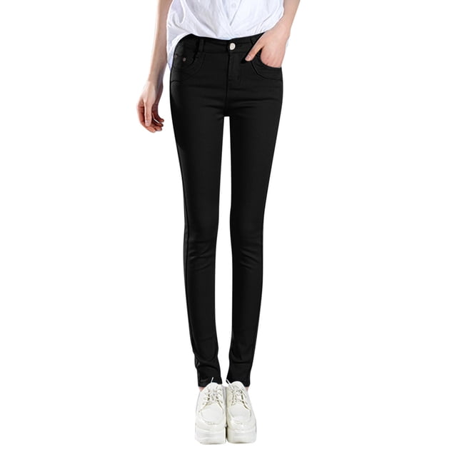 WILLBEST Pantalones Mujer Pantalones de Maternidad para Mujer, Vaqueros de Tiro Alto Elásticos Hasta Los Tobillos, Cómodos, Ajustados, Casuales, Clásicos, para Embarazo 27